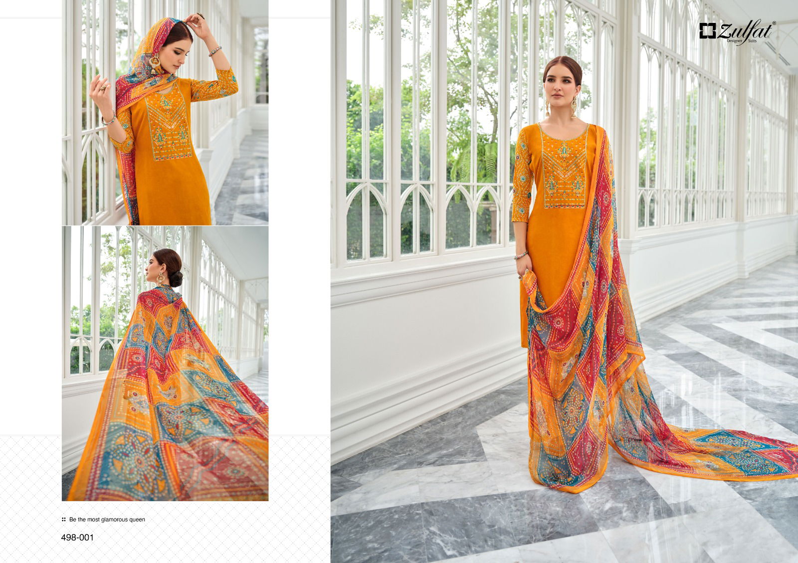 Jashn By Zulfat 001-010 Designer Dress Material Catalog